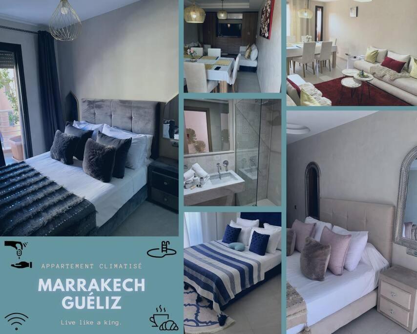 Appartement Neuf Climatise, Centre Marrakech. Marrakesh Esterno foto