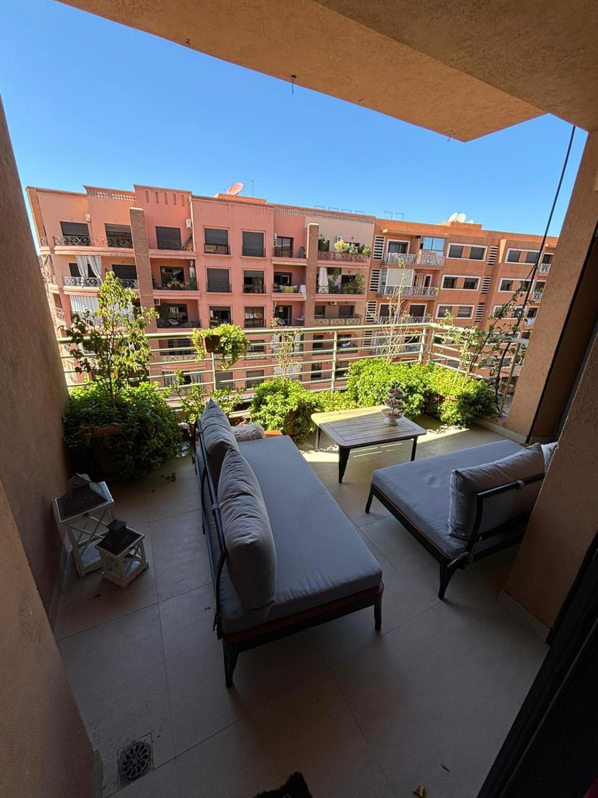 Appartement Neuf Climatise, Centre Marrakech. Marrakesh Esterno foto