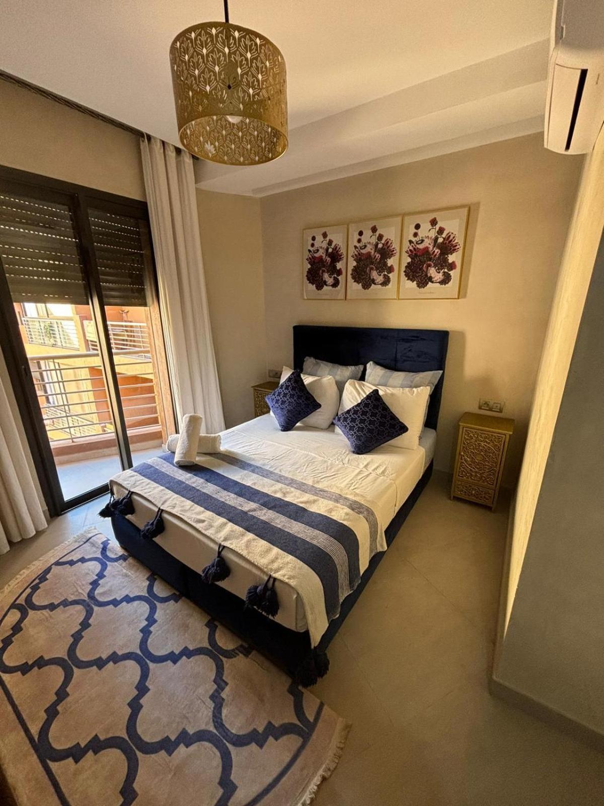 Appartement Neuf Climatise, Centre Marrakech. Marrakesh Esterno foto